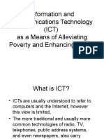 ICT and Poverty Alleviation