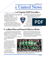 Yankee United F.C. March 2010 Newsletter