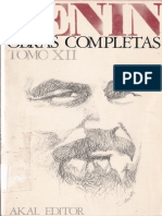 Obras Completas. Tomo 12 - Lenin