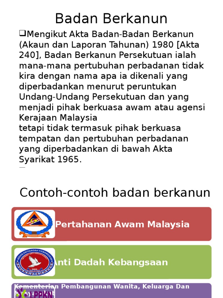 Slide PGT 434 Badan Berkanun  PDF
