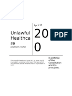 Unlawful Healthca Re: April 27