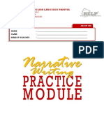 Narrative Writing Practice Module