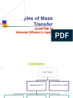 Molecular Diffusion in Liquids