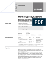 Methoxypropyl Acetate: Technical Leaflet Petrochemicals