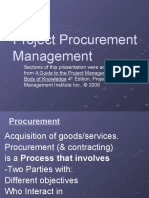 Procurement Management Slides