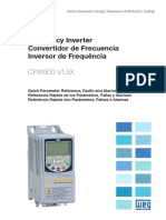 WEG cfw500 Referencia Rapida Dos Parametros 10001278059 1.5x Guia Rapido Portugues BR PDF