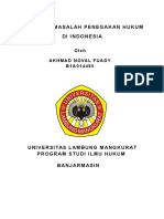 Makalah Masalah Penegakan Hukum Di Indonesia