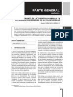 El Desistimiento en La Tentativa Acabada y La Determinación Material de Su Voluntariedad