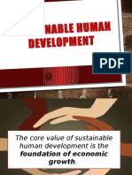 Sustainable Human Development