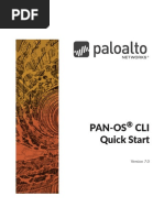 Pan-Os Cli Quick Start