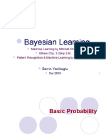 Bayesian Learning: Berrin Yanikoglu