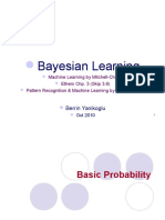 Machine Learning Techniques for Probability and Bayesian Classification