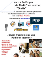 Tu Propia Radio en Internet - Gratis