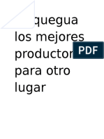 Moquegua Los Mejores Productores para Otro Lugar