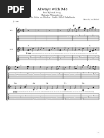 To Zanarkand Fingerstyle Guitar Tab Japanese Games Video Game Development