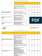 Cursus SAP Education