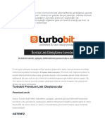 Turbobit Premium Link Dönüştürücüler
