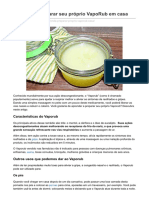 Aprenda a preparar seu próprio VapoRub em casa.