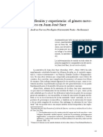 Andrea Torres Perdigón - Reflexión y Experiencia - El Género Novelesco en Juan José Saer