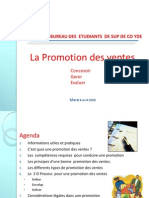 Promotion Des Ventes