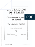 García Pradas, José - La Traición de Stalin. Cómo Terminó La Guerra de España [Ediciones de Cultura Proletaria, 1939]