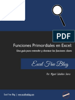 Funciones Primordiales en Excel (Versión Beta 01) - Miguel Caballero