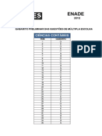 Ciencias-Contabeis - Gabarito