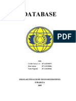 Download Pengertian Database by Yudo Nugroho SN30914906 doc pdf