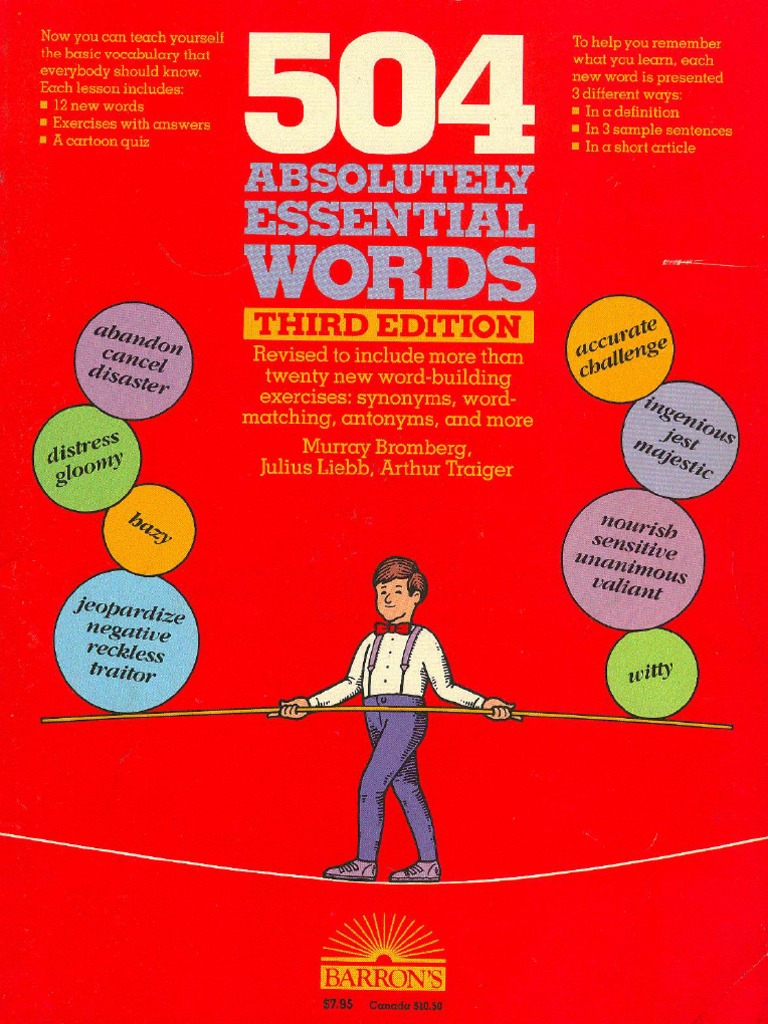 504 Absolutely Essential Words Pdf