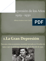 Crisis Económica 1929 - 1930 Gran Depresión