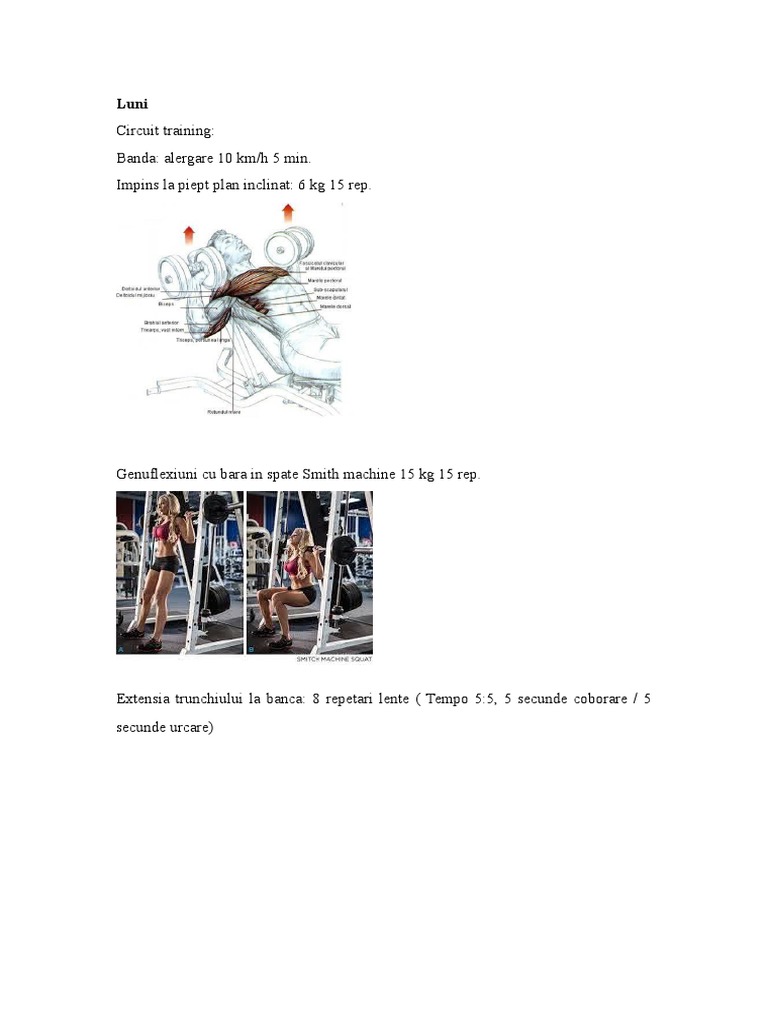 Circuit Training | PDF