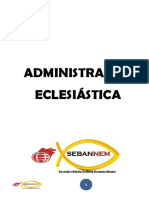 1- Administração Eclesiastica Seb