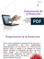 Programación de La Producción