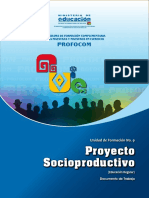 PROYECTO SOCIO PRODUCTIVO Uf9 Regular 2016