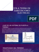 Puesta a tierra subestaciones: resistividad, electrodos, medición