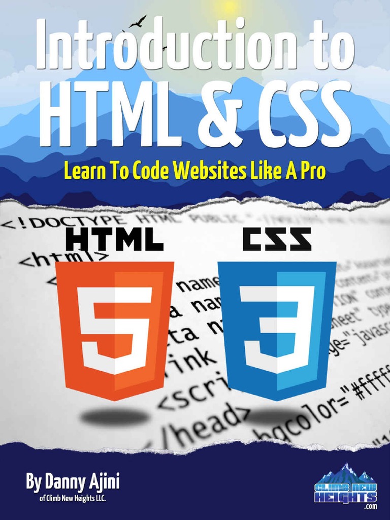 Introduction To HTML & CSS  PDF  Cascading Style Sheets  Html Element