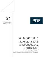 O Plural e o Singular Das Arqueologias Indigenas