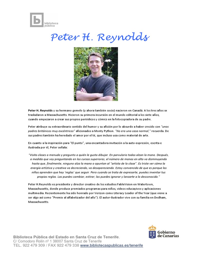 Libros de Peter H. Reynolds disponibles | PDF | Ocio