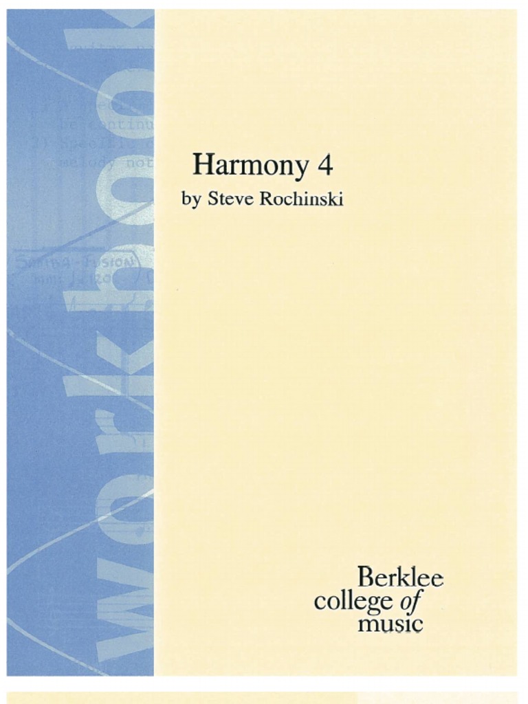 berklee harmony pdf