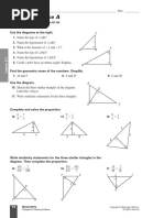 geometry chapter 9 worksheets