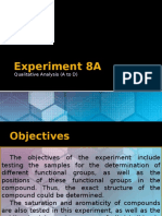 Experiment 8A Oral Report
