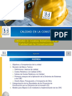 3a Unidad - Costos Relativos A La Calidad en La Construccion