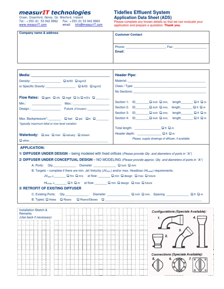 MeasurIT Tideflex Application Data Sheet Tideflex Effluent System 0803 ...