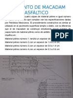 Pavimento de Macadam Asfáltico