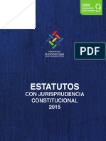 Estatutos Con Jurisprudencia Constitucional 17-06-2015 Actualizado
