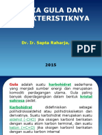 Kimia Gula Dan Karakteristiknya