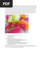 Download Resep Membuat Permen Jelly Agar Agar Kenyal by bodro SN309254481 doc pdf