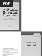 Push, Nevada - The Experiment
