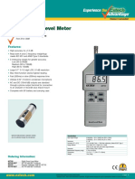 Digital Sound Level Meter: Precision Over 3 Ranges