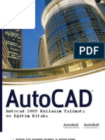 Autocad 2009 Kullanım Talimatı Ve Eğitim Kitabı